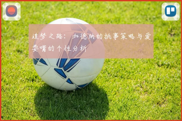 追梦之路：加德纳的挑事策略与爱耍嘴的个性分析
